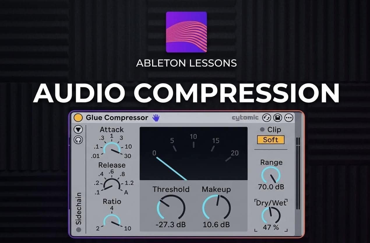 Linux Audio Compressor The Best Intro To Audio Compression For Producers - Ableton Lessons